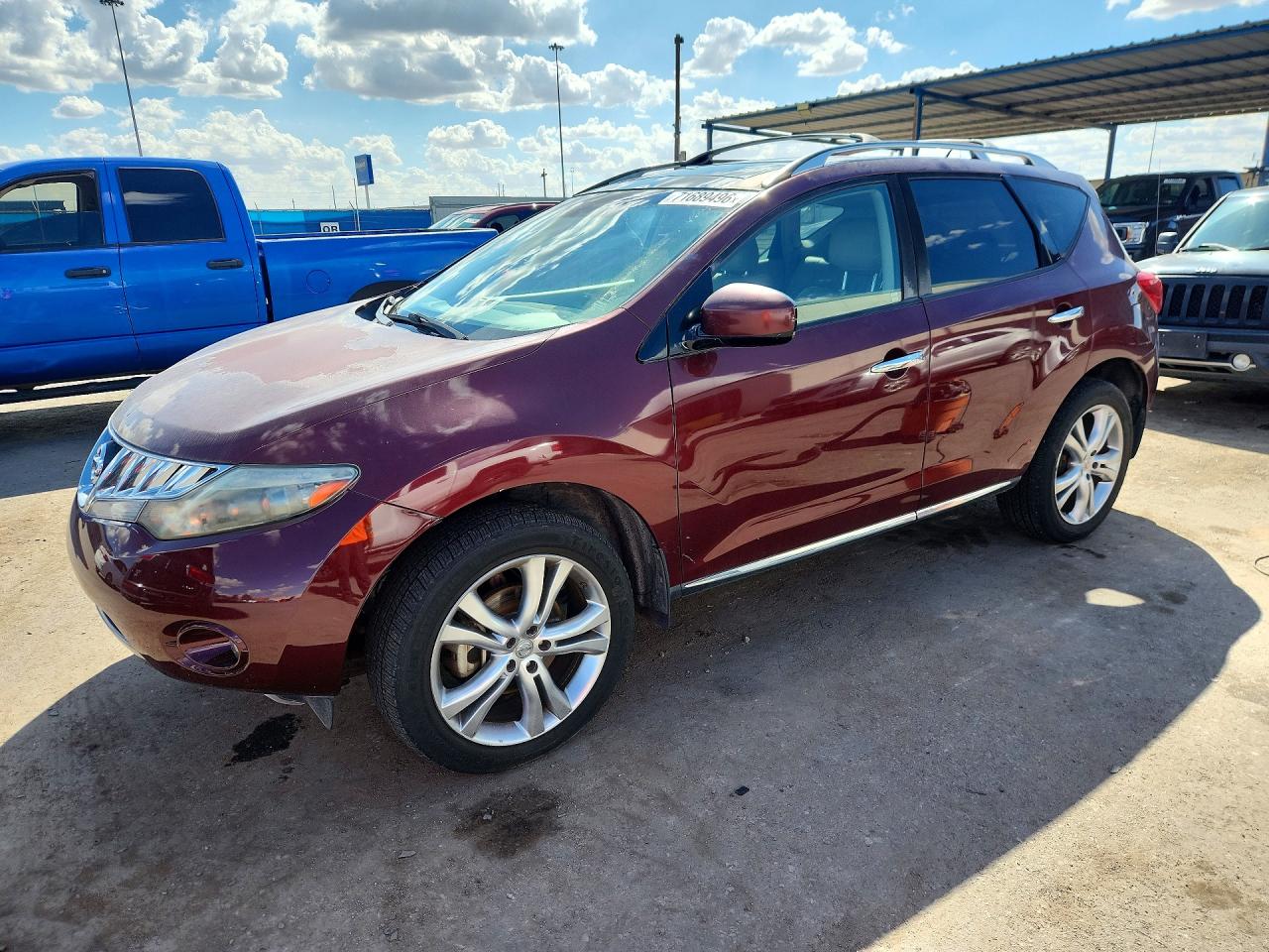 2009 NISSAN MURANO S | JN8AZ18W89W132012 | UPCARS