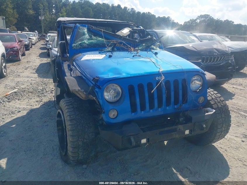 2015 JEEP WRANGLER SPORT | 1C4AJWAG8FL676025 | UPCARS