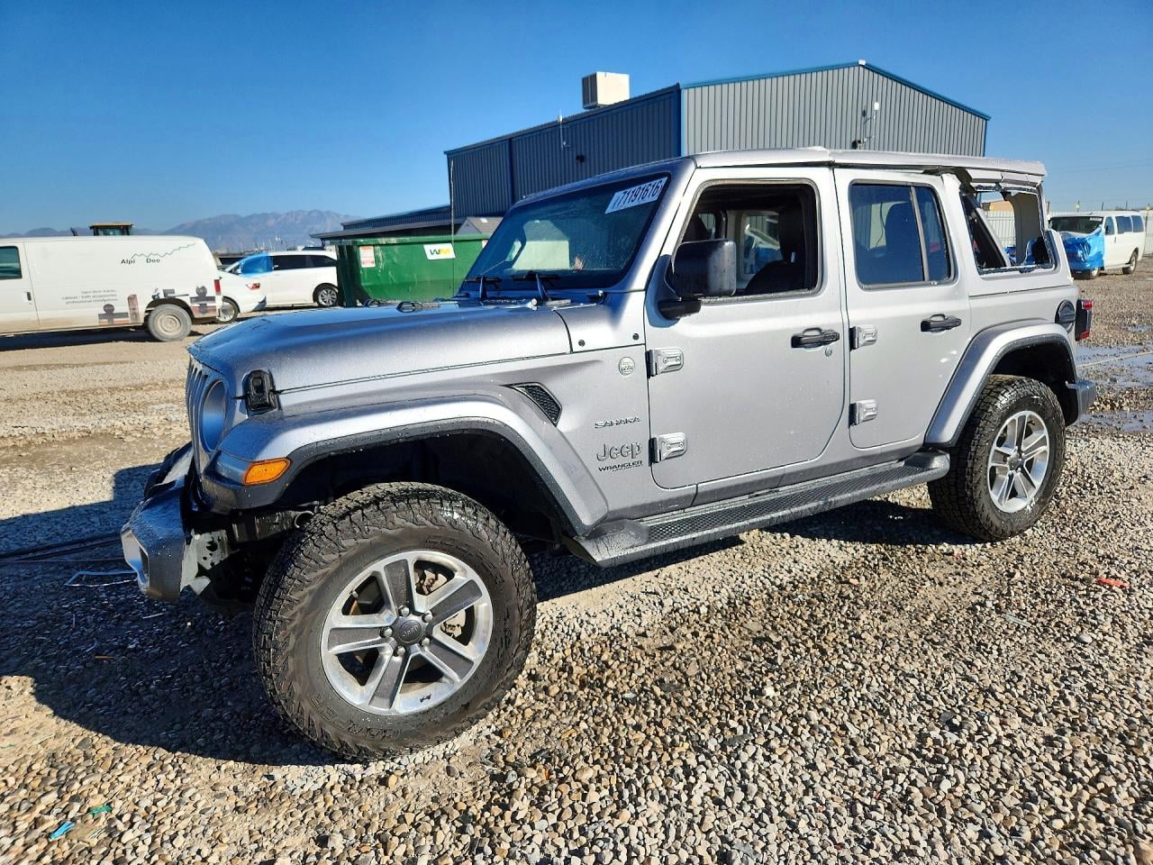 2020 JEEP WRANGLER SAHARA | 1C4HJXEN9LW208294 | UPCARS