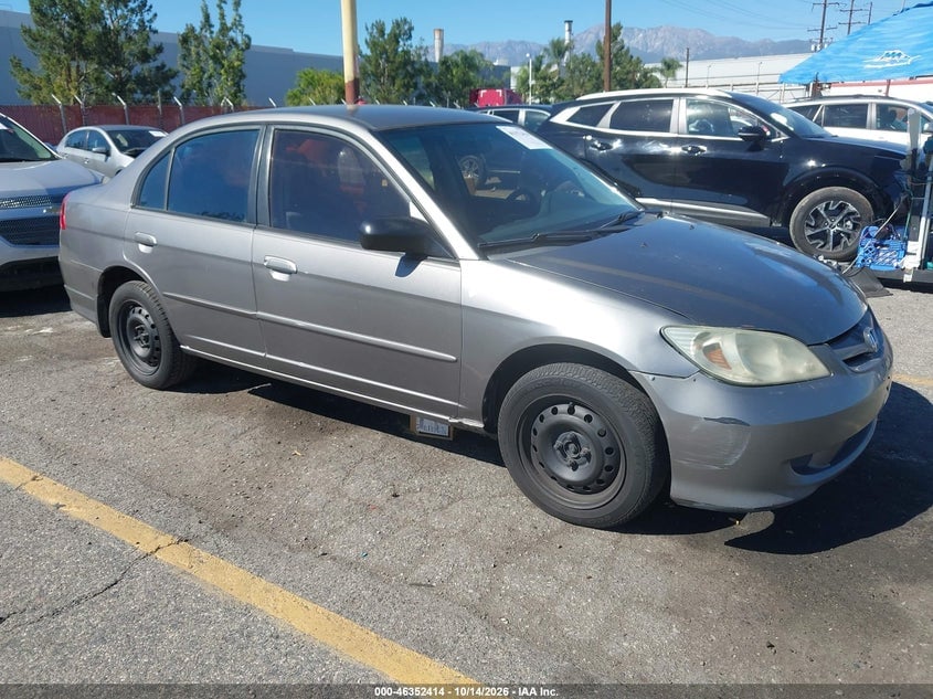 2004 HONDA CIVIC LX | 1HGES16544L012022 | UPCARS
