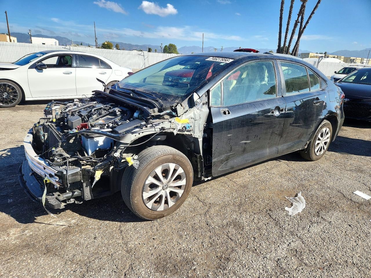 2021 TOYOTA COROLLA LE | JTDEAMDE9MJ022742 | UPCARS