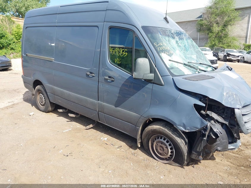 2019 MERCEDES-BENZ SPRINTER 2500 HIGH ROOF V6 | WD4PF0CD2KP102606 | UPCARS