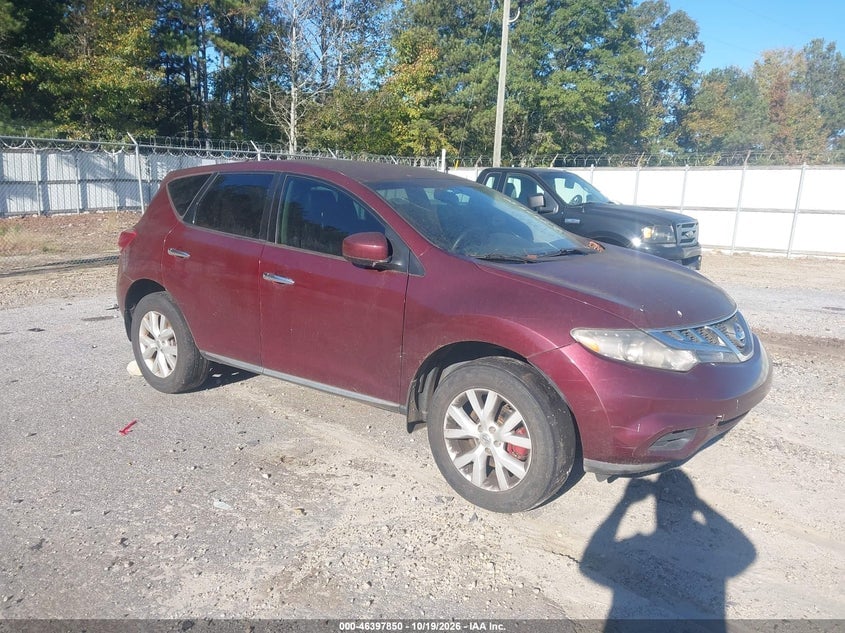 2011 NISSAN MURANO S | JN8AZ1MUXBW059560 | UPCARS