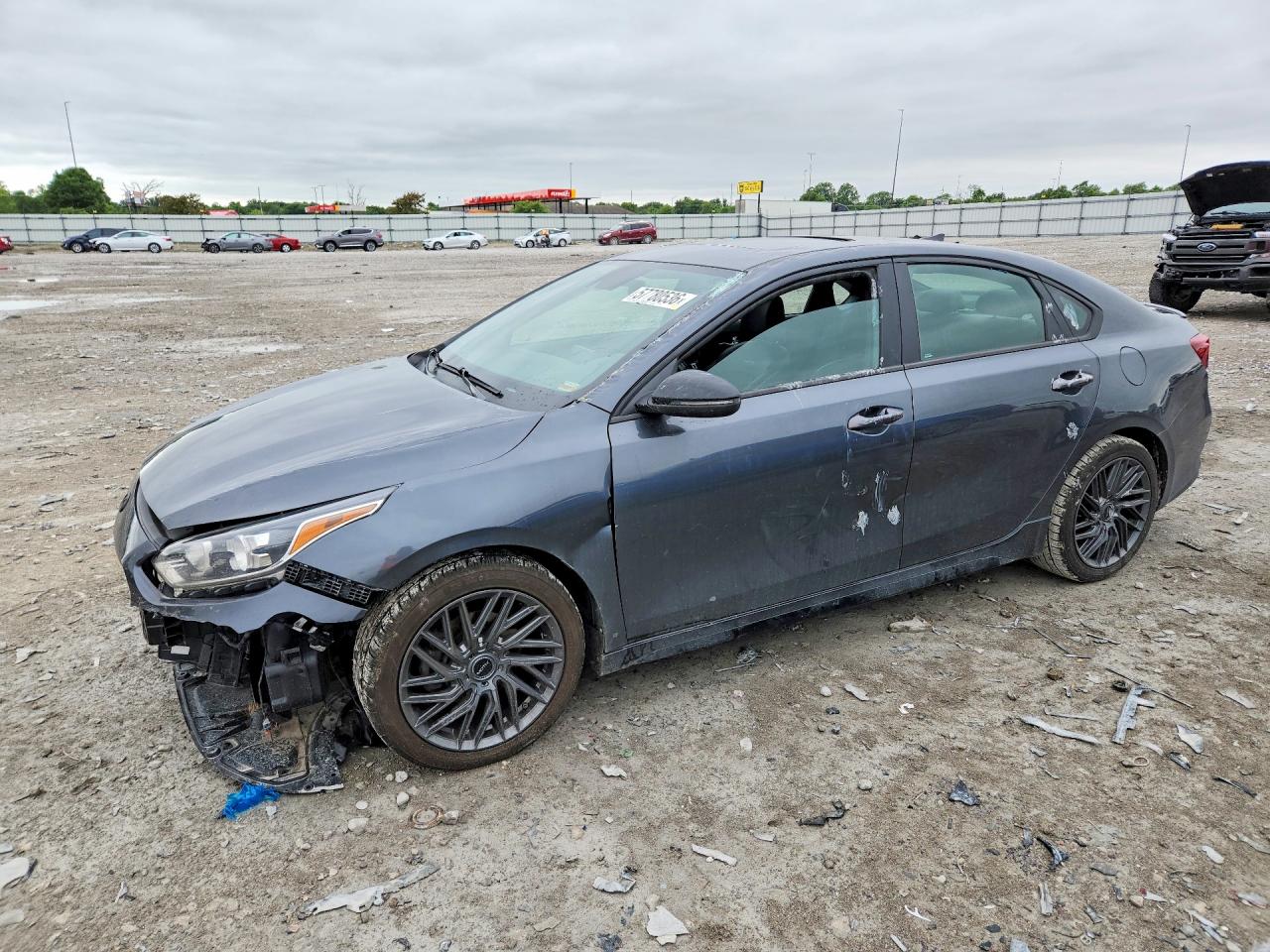 2021 KIA FORTE GT LINE | 3KPF34AD0ME398916 | UPCARS