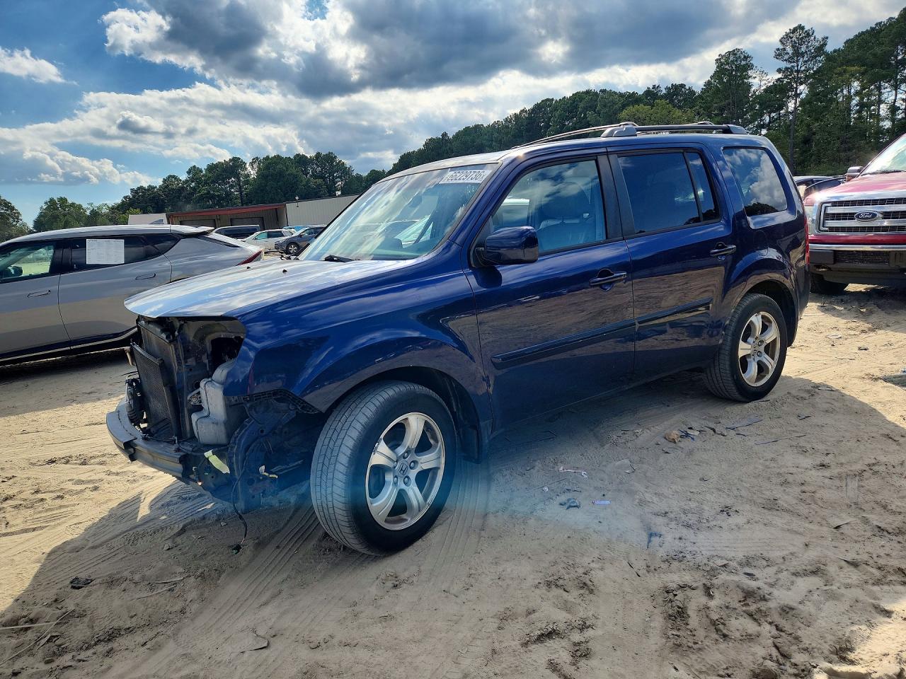2015 HONDA PILOT EXL | 5FNYF4H51FB047704 | UPCARS