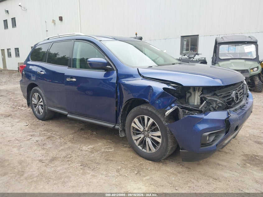 2017 NISSAN PATHFINDER SV | 5N1DR2MM6HC631227 | UPCARS