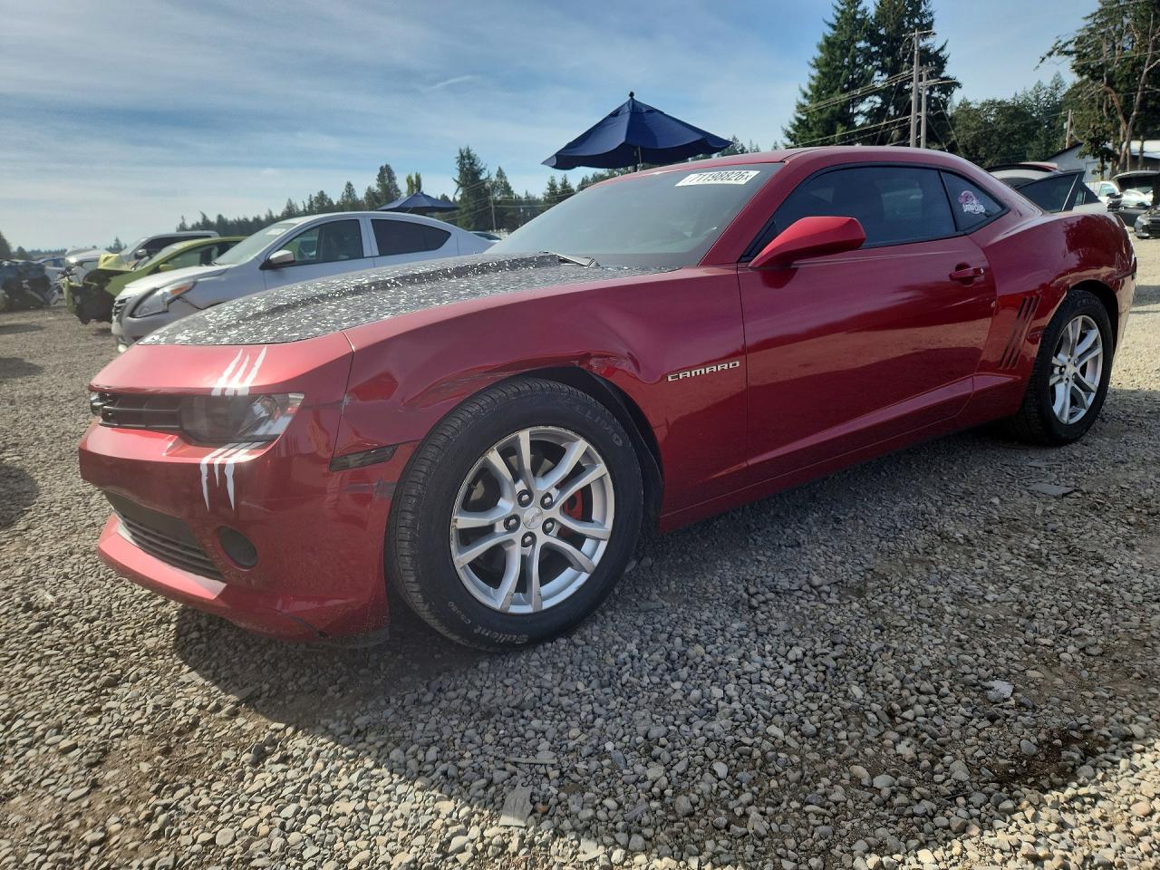2015 CHEVROLET CAMARO LT | 2G1FD1E30F9110075 | UPCARS