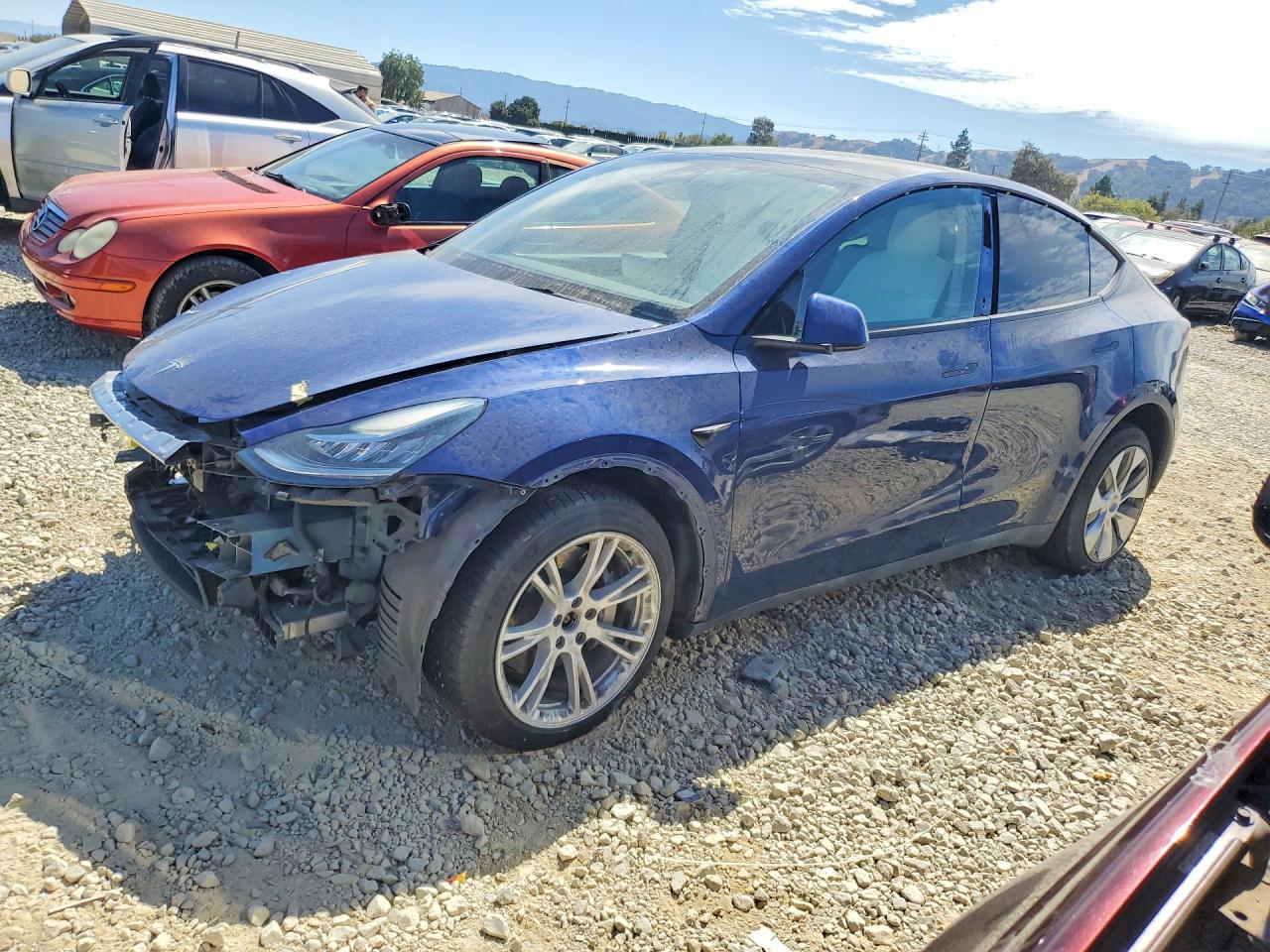 2022 TESLA MODEL Y | 7SAYGAEE3NF493127 | UPCARS