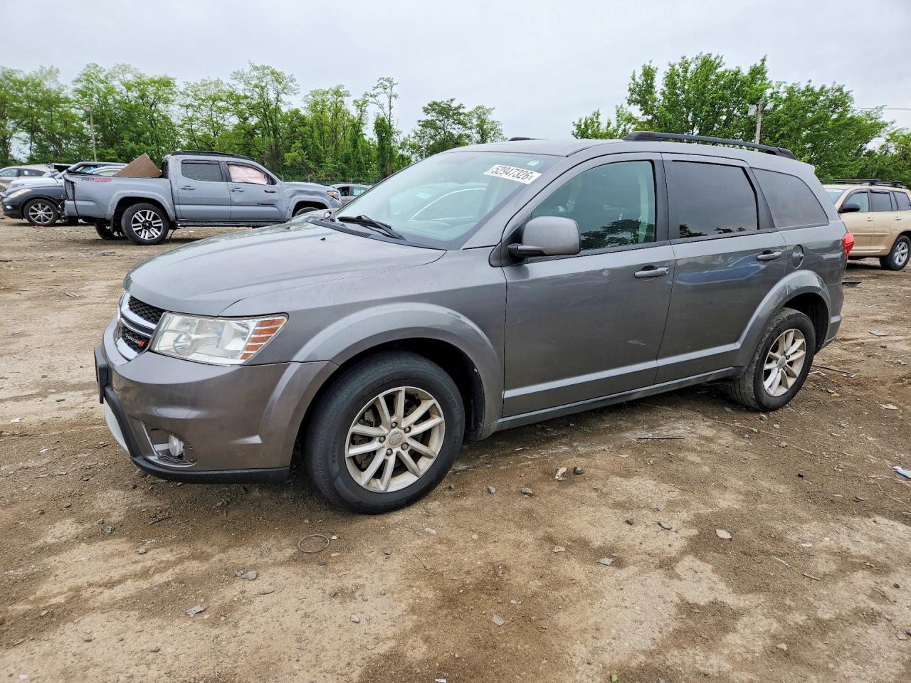 2013 DODGE JOURNEY SXT | 3C4PDCBG8DT558220 | UPCARS
