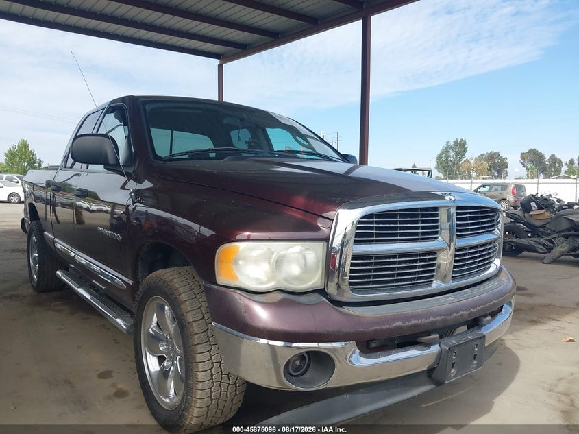 2005 DODGE RAM 1500 SLT/LARAMIE | 1D7HA18N35S174202 | UPCARS