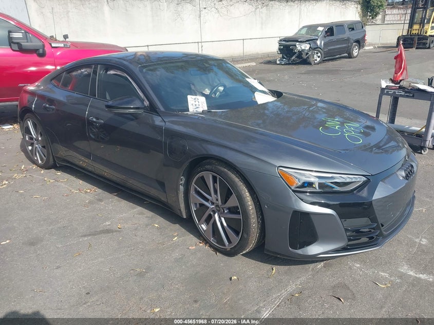 2022 AUDI E-TRON GT PRESTIGE QUATTRO | WAUEJBFW3N7011001 | UPCARS