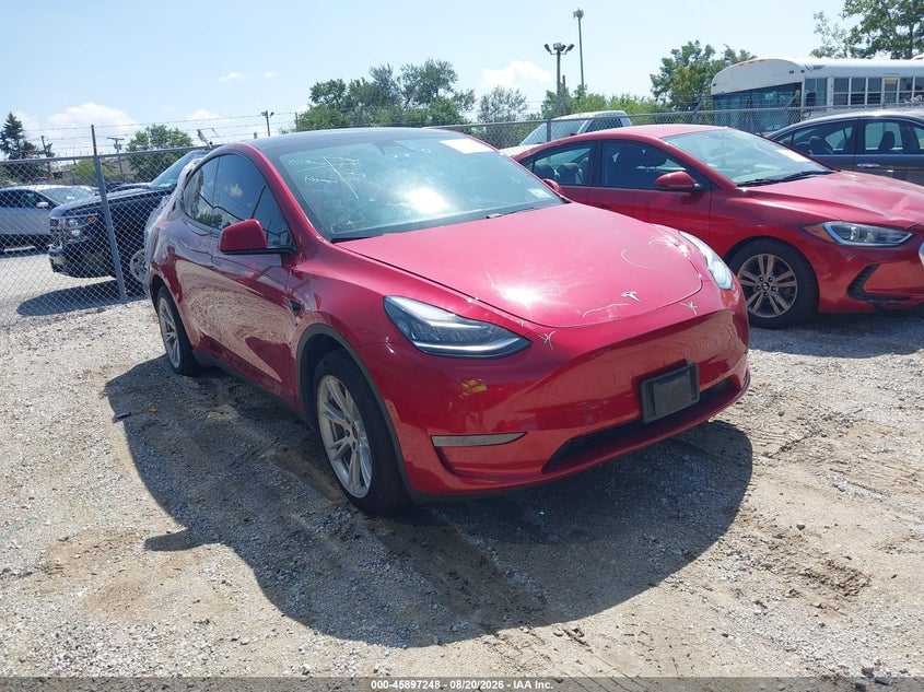 2020 TESLA MODEL Y LONG RANGE DUAL MOTOR ALL-WHEEL DRIVE | 5YJYGDEE5LF009003 | UPCARS
