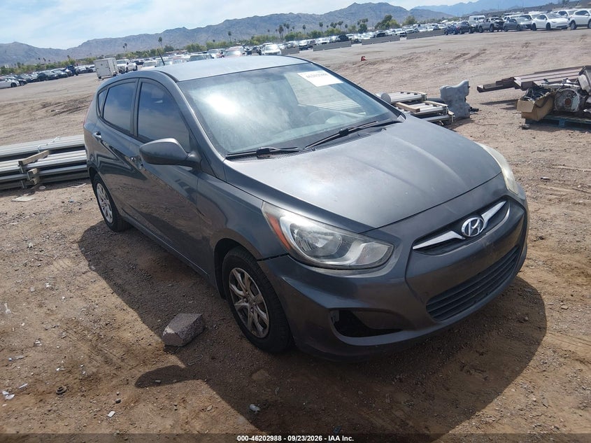2013 HYUNDAI ACCENT GS | KMHCT5AE4DU084488 | UPCARS