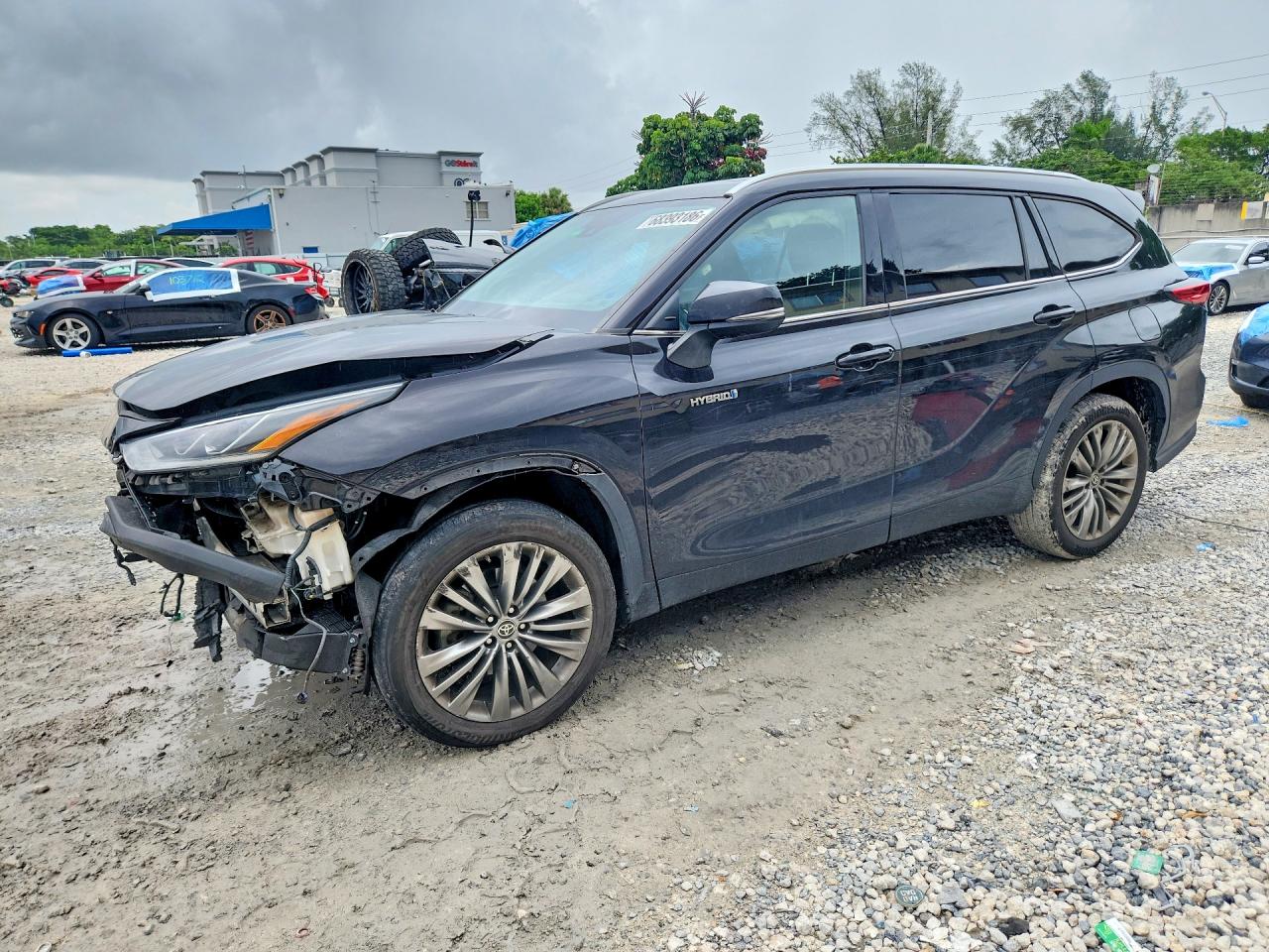2020 TOYOTA HIGHLANDER HYBRID PLATINUM | 5TDFARAH1LS003264 | UPCARS
