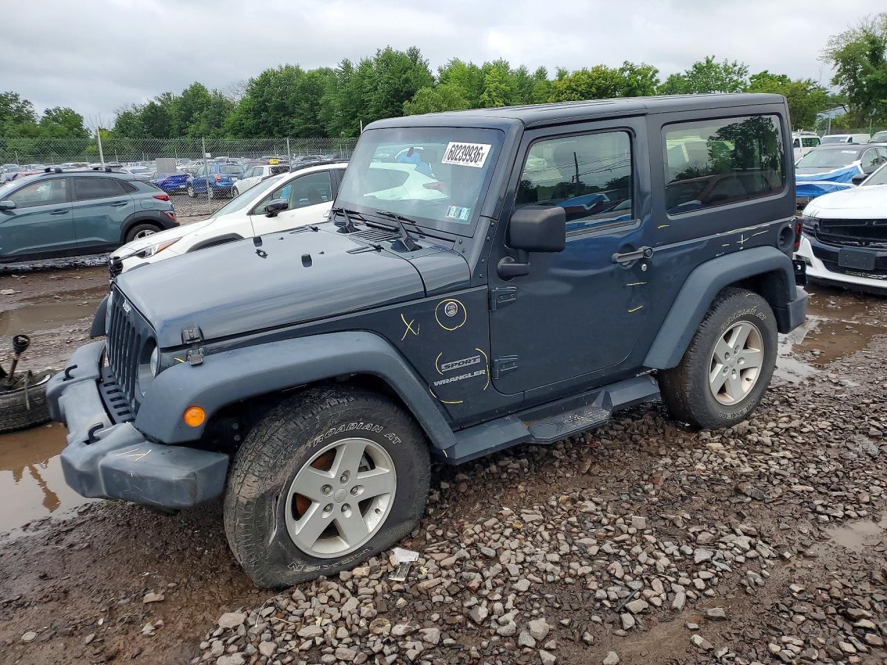 2017 JEEP WRANGLER SPORT | 1C4AJWAG9HL739801 | UPCARS