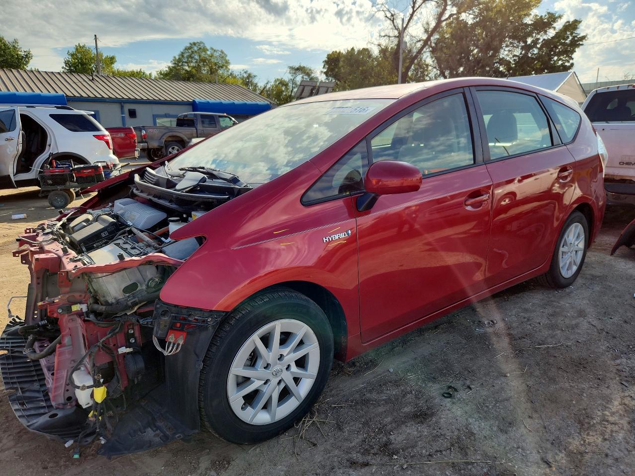 2012 TOYOTA PRIUS TWO | JTDZN3EU6C3116036 | UPCARS