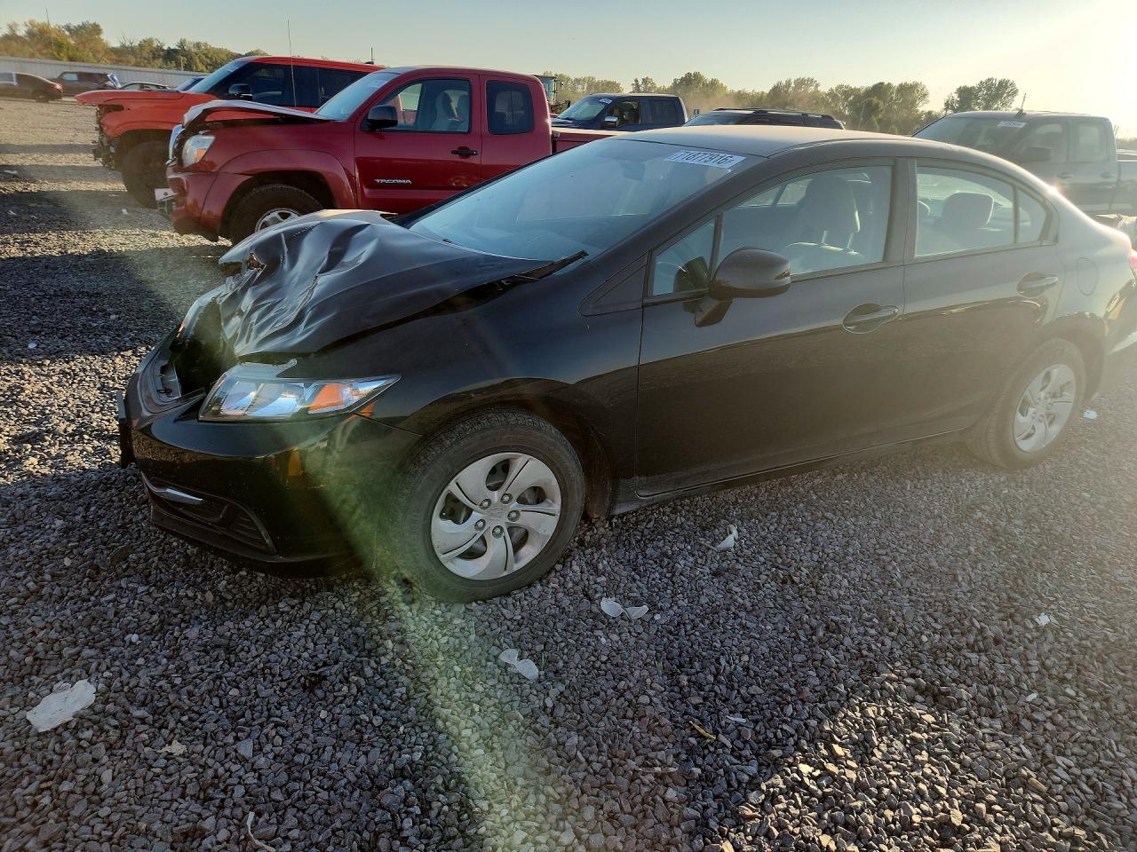 2013 HONDA CIVIC LX | 19XFB2F55DE259034 | UPCARS