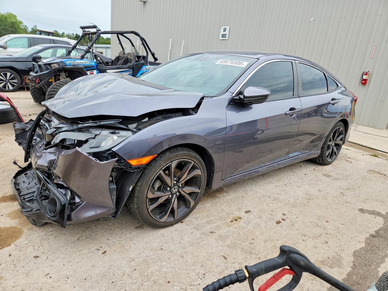 2021 HONDA CIVIC SPORT | 2HGFC2F86MH512245 | UPCARS