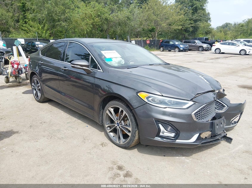 2019 FORD FUSION TITANIUM | 3FA6P0D98KR222194 | UPCARS