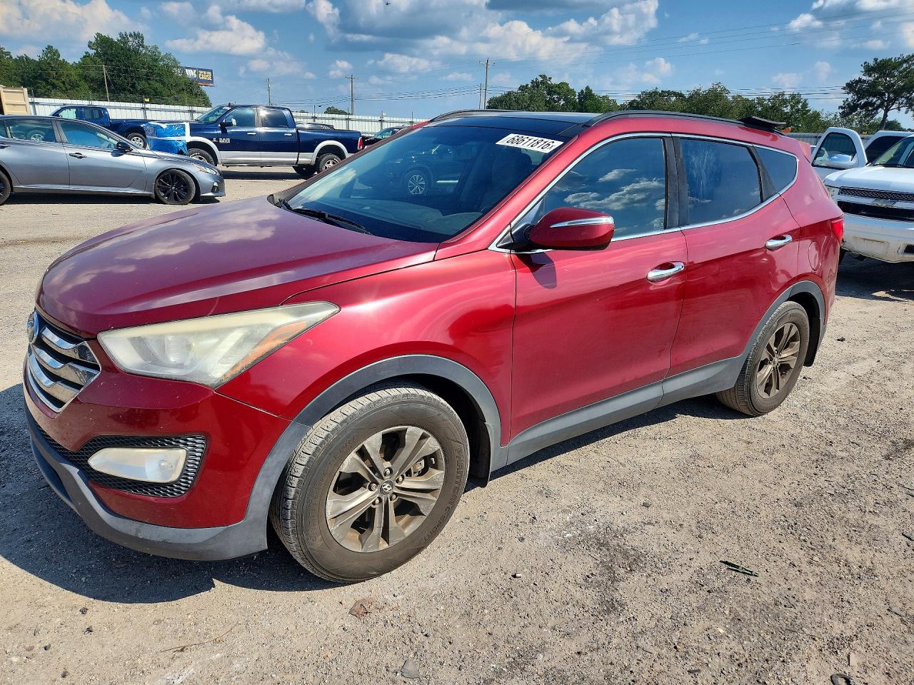 2014 HYUNDAI SANTA FE 2.4L | 5XYZU3LB2EG205072 | UPCARS