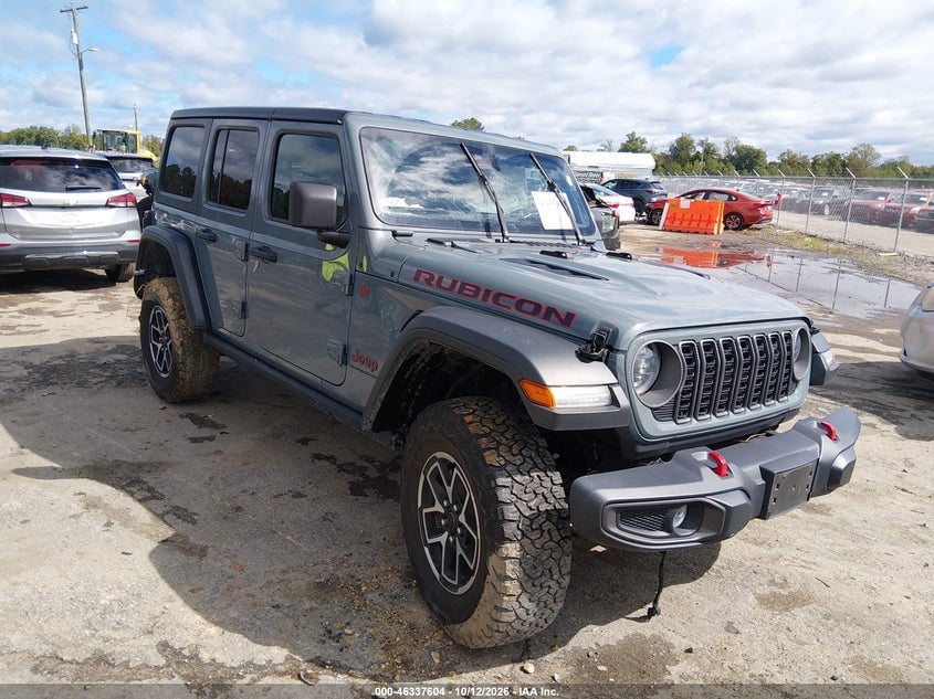 2025 JEEP WRANGLER 4-DOOR RUBICON 4X4 | 1C4PJXFN3SW529546 | UPCARS