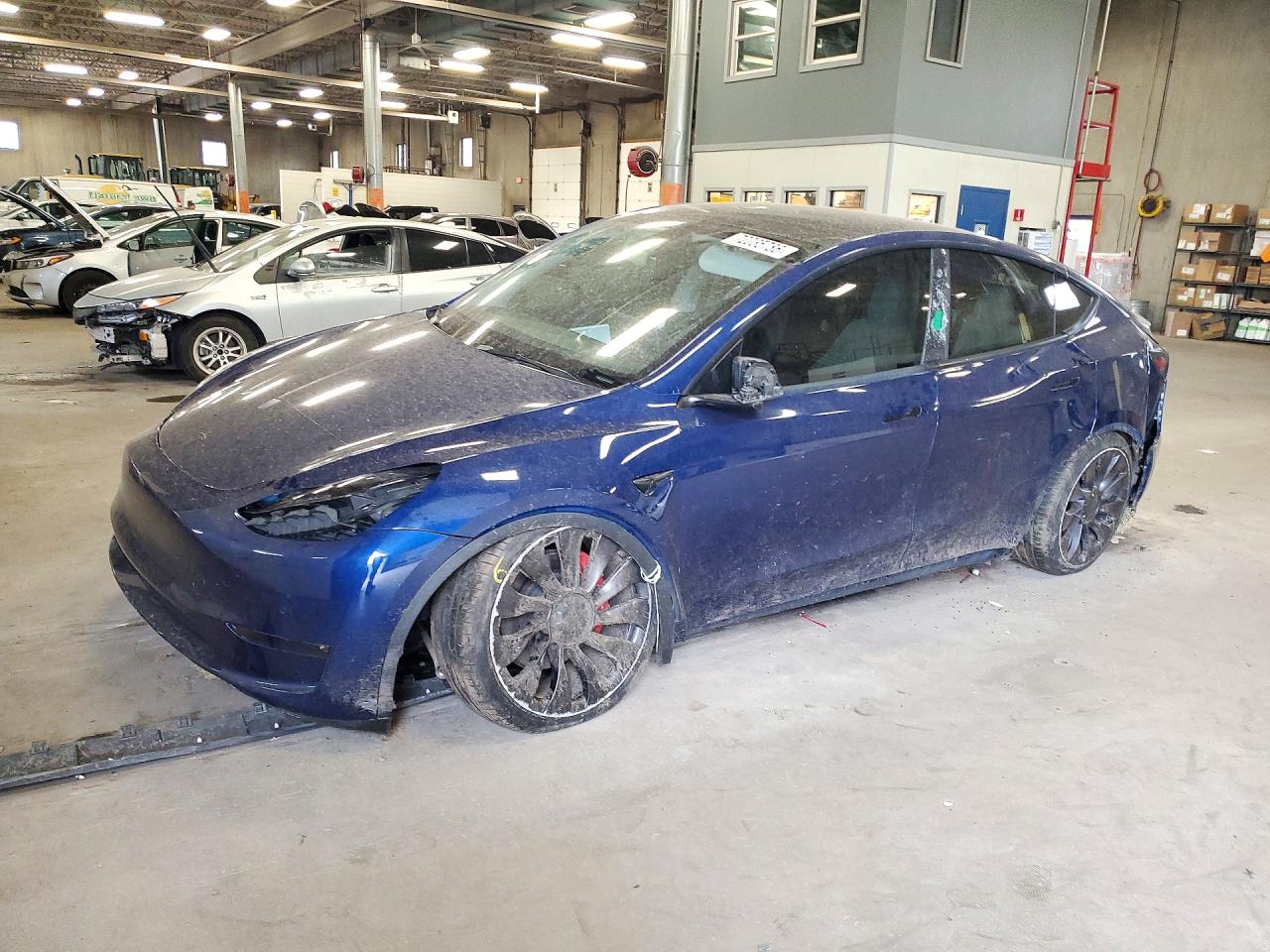 2021 TESLA MODEL Y | 5YJYGDEF3MF230223 | UPCARS