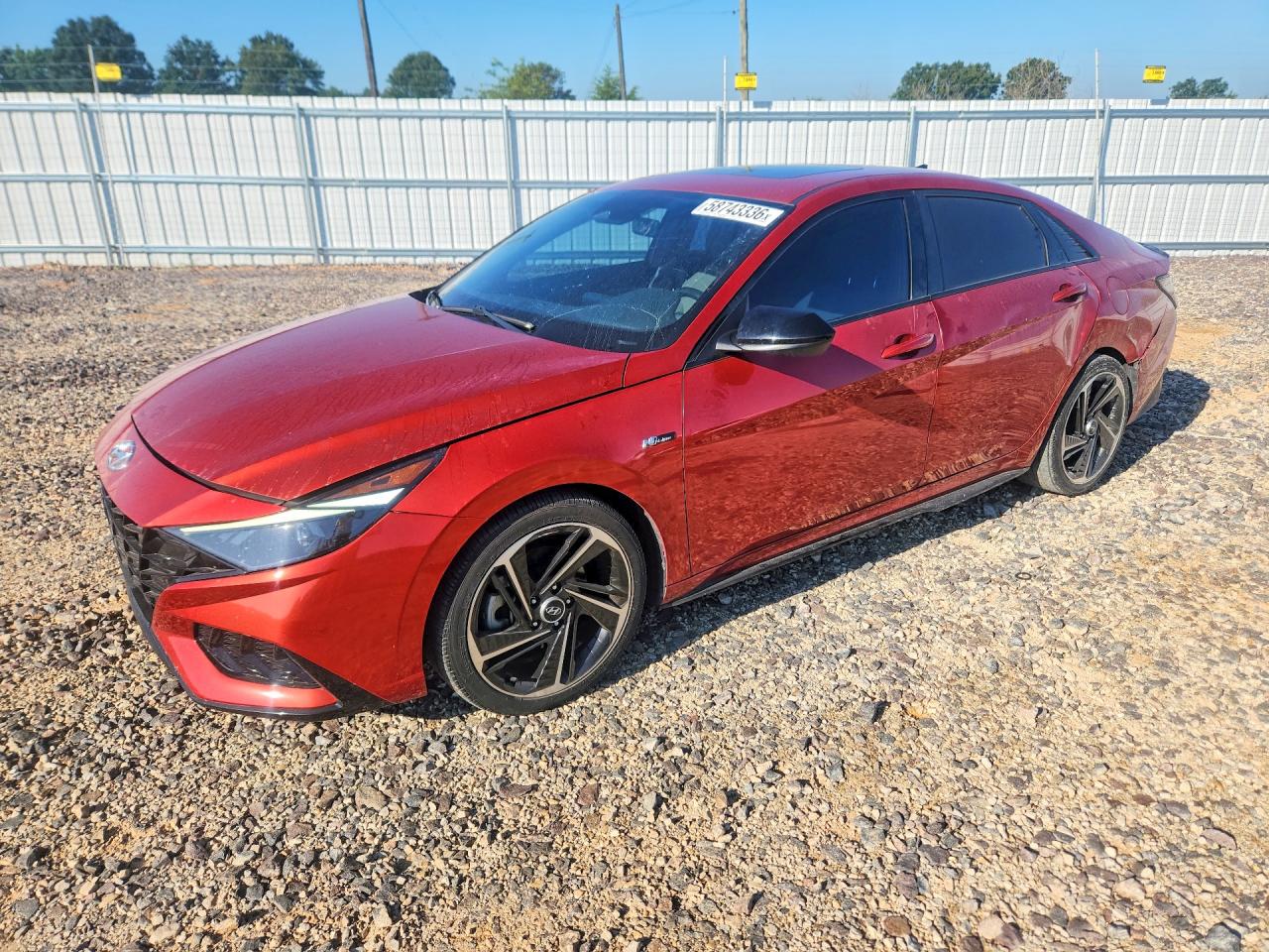 2021 HYUNDAI ELANTRA | KMHLR4AF5MU139984 | UPCARS