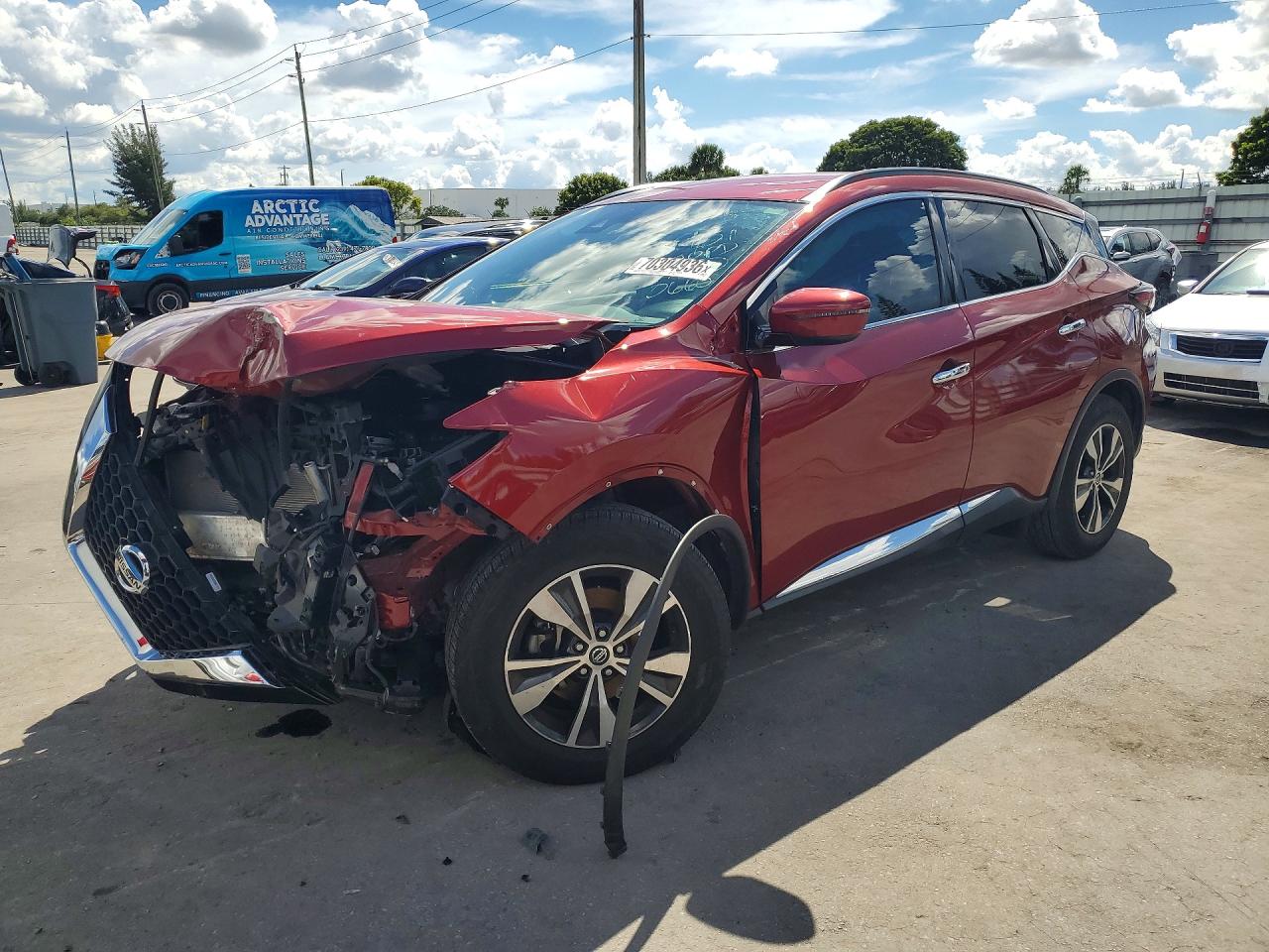 2020 NISSAN MURANO SV | 5N1AZ2BJ0LN110660 | UPCARS