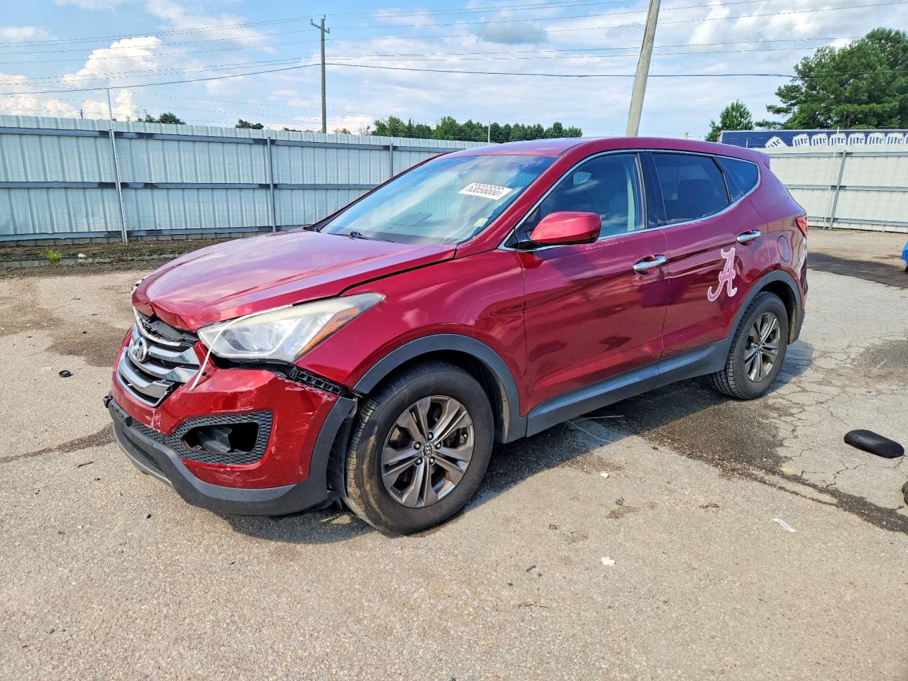2014 HYUNDAI SANTA FE 2.4L | 5XYZT3LB1EG145384 | UPCARS