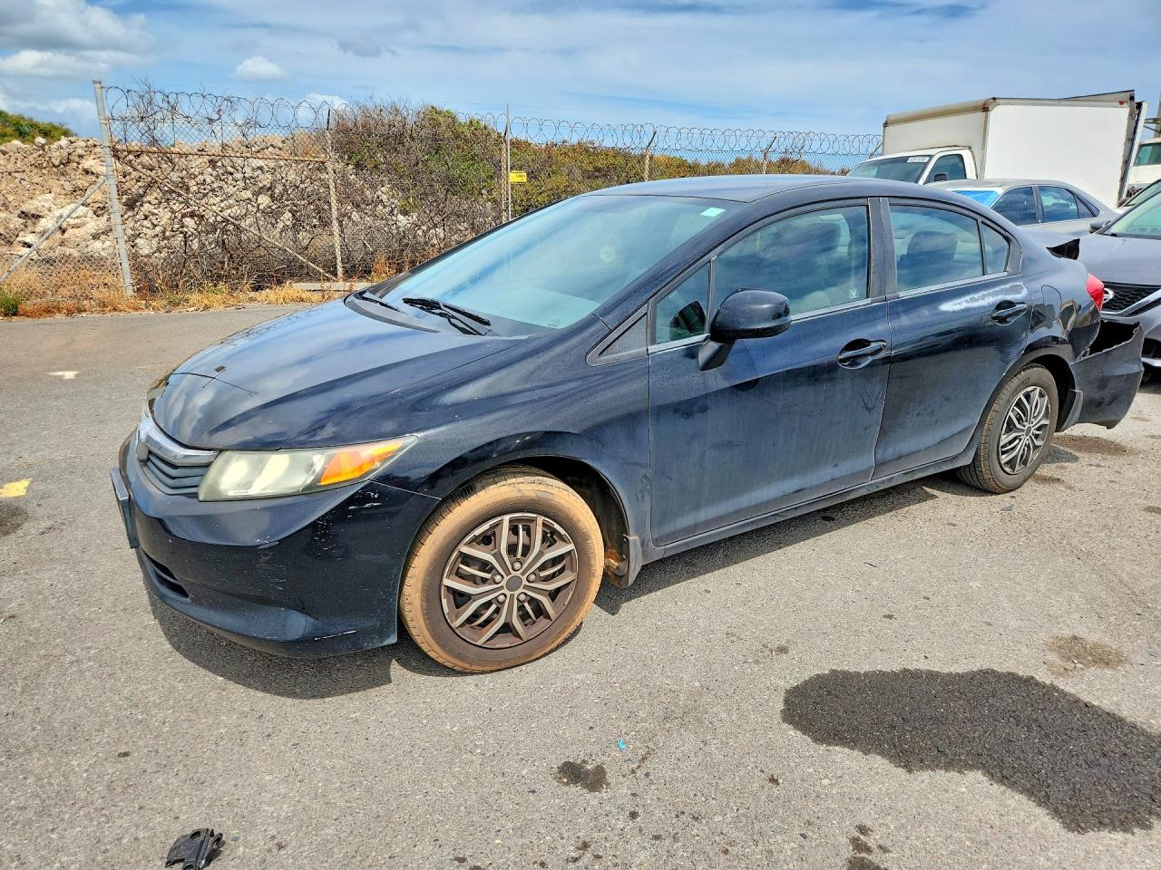 2012 HONDA CIVIC LX | 2HGFB2F58CH554083 | UPCARS