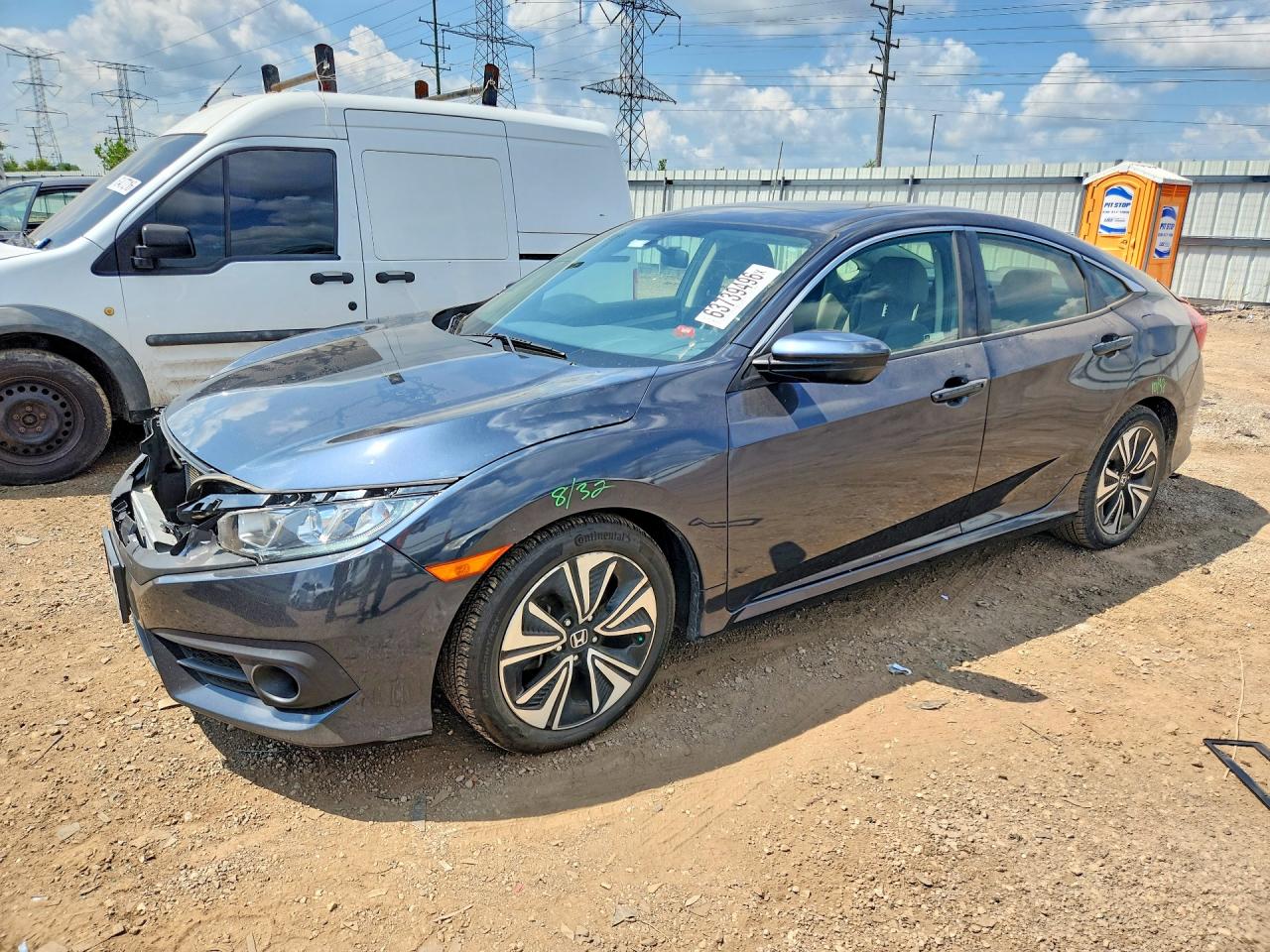 2018 HONDA CIVIC EX | JHMFC1F35JX027355 | UPCARS