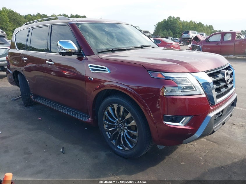 2021 NISSAN ARMADA PLATINUM 4WD | JN8AY2DB8M9792652 | UPCARS