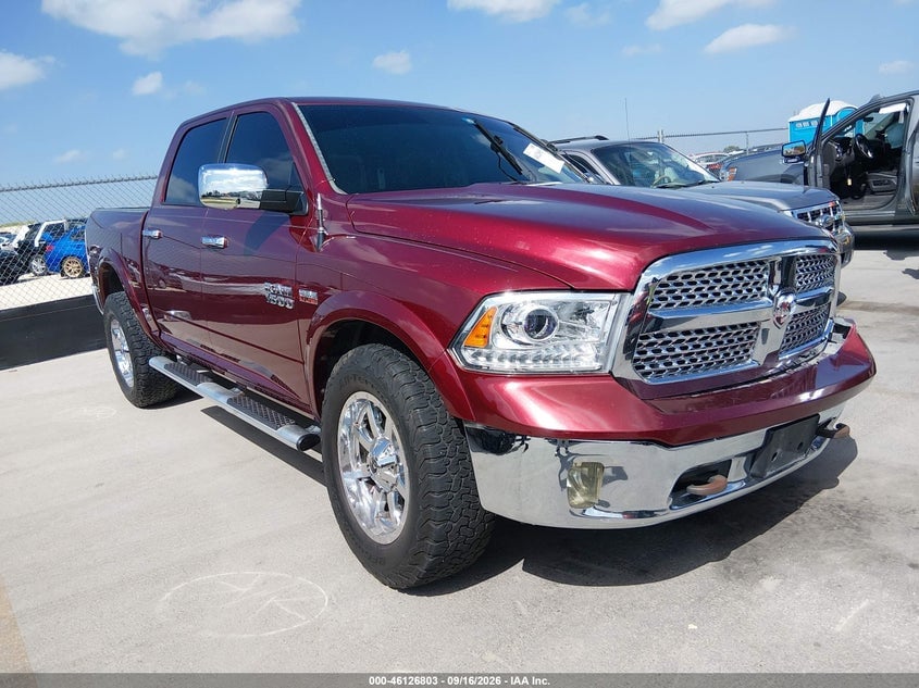 2017 RAM 1500 LARAMIE  4X4 5'7 BOX | 1C6RR7NT1HS567009 | UPCARS