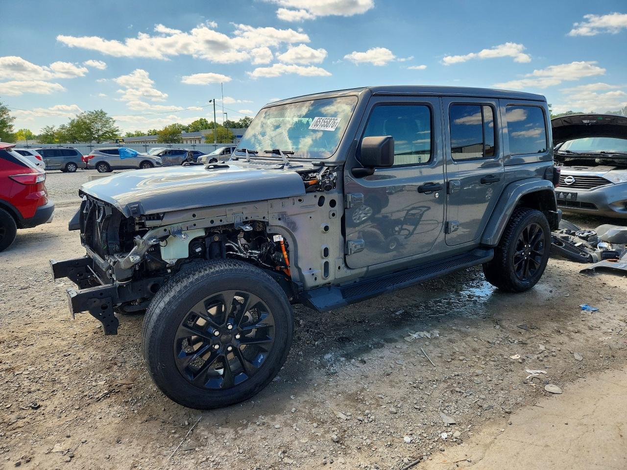 2021 JEEP WRANGLER SAHARA 4XE | 1C4JJXP66MW682647 | UPCARS