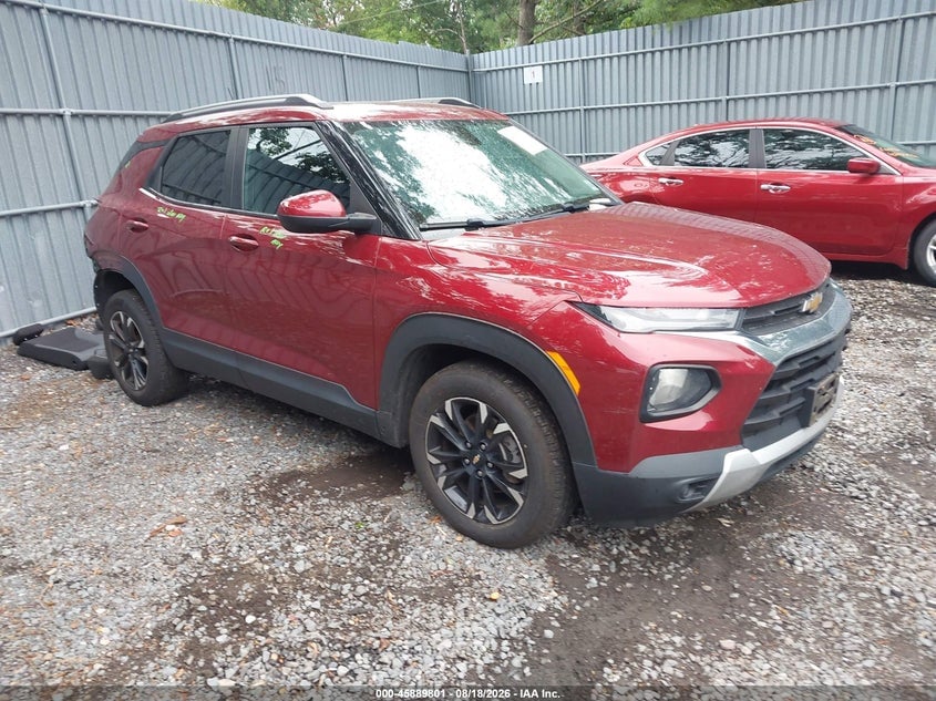 2022 CHEVROLET TRAILBLAZER FWD LT | KL79MPSL2NB063878 | UPCARS