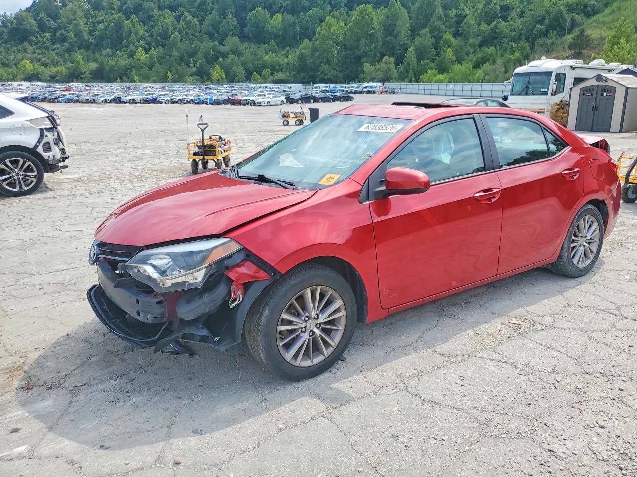 2015 TOYOTA COROLLA LE PLUS | 2T1BURHE1FC241355 | UPCARS