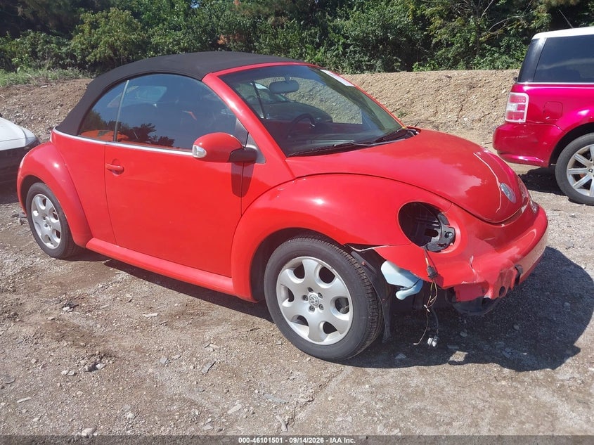 2003 VOLKSWAGEN NEW BEETLE GLS | 3VWCK21Y23M303478 | UPCARS