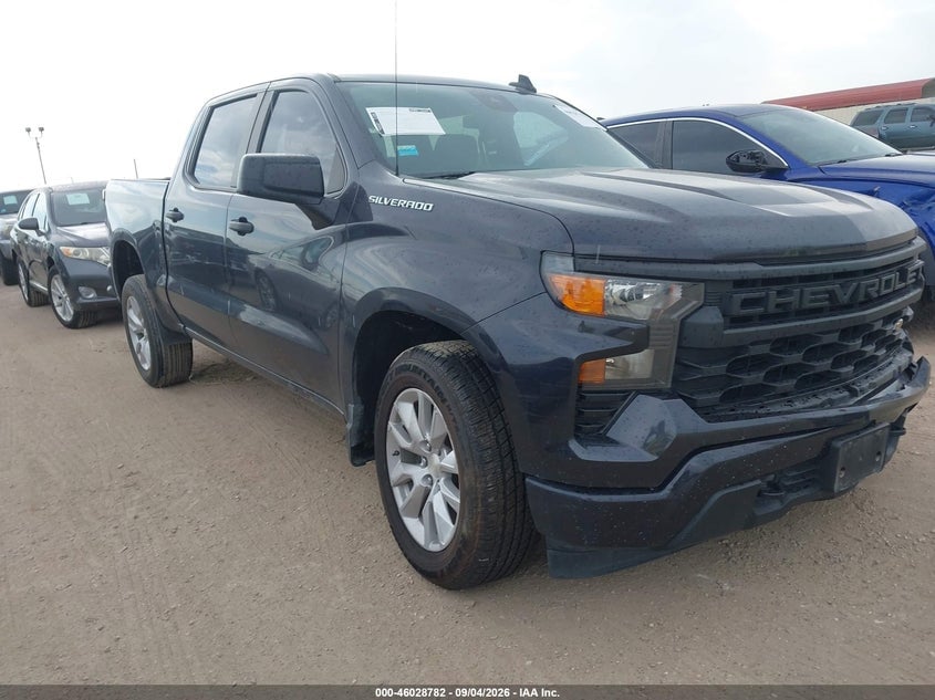 2022 CHEVROLET SILVERADO 1500 2WD  SHORT BED CUSTOM | 3GCPABEK4NG640006 | UPCARS