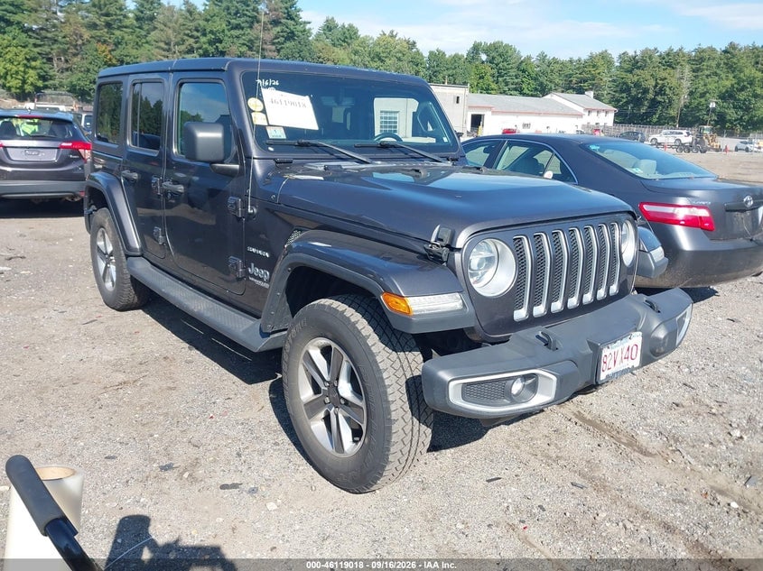 2019 JEEP WRANGLER UNLIMITED SAHARA 4X4 | 1C4HJXEG2KW531425 | UPCARS