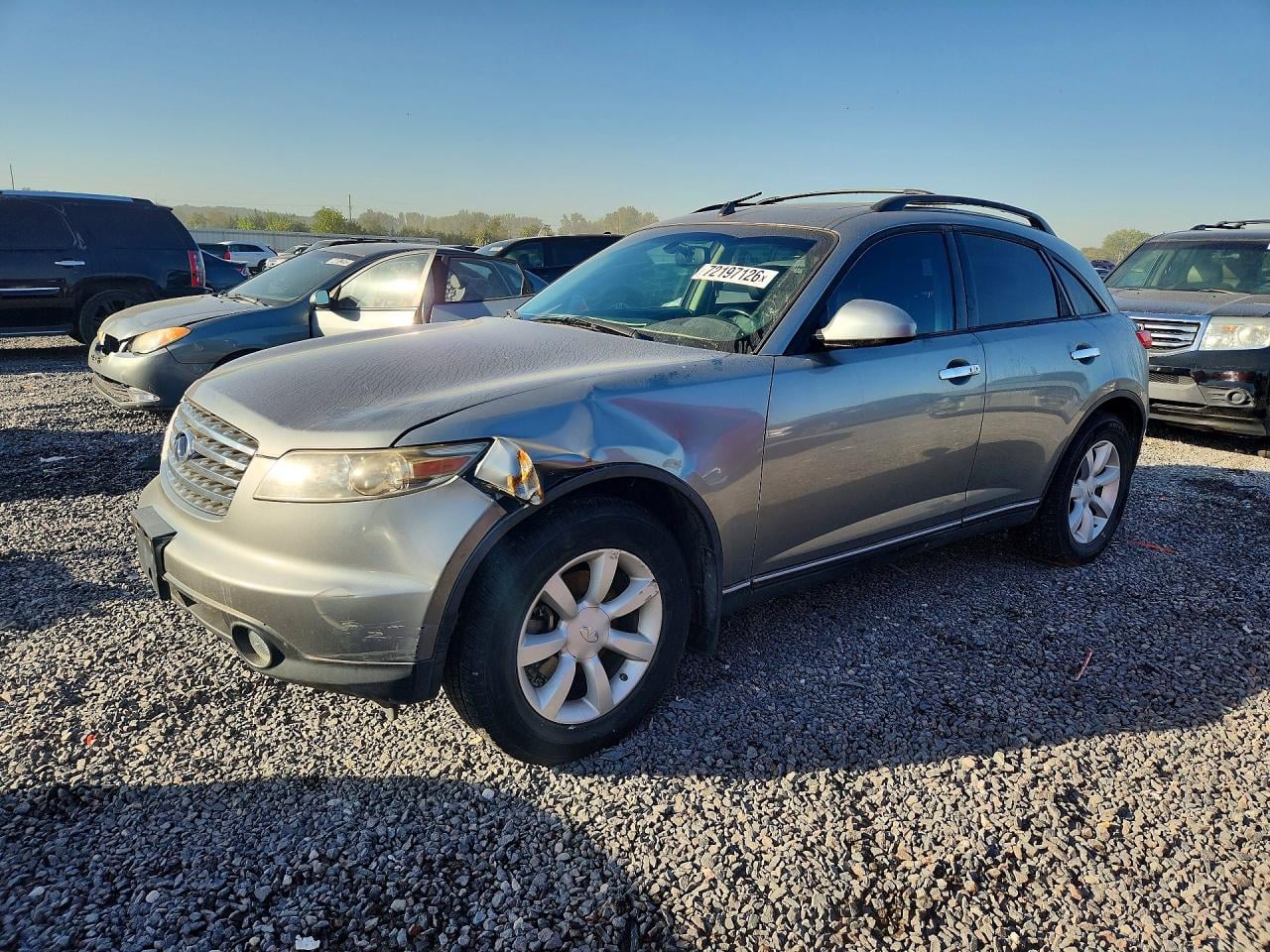 2005 INFINITI FX35 BASE | JNRAS08W15X218504 | UPCARS
