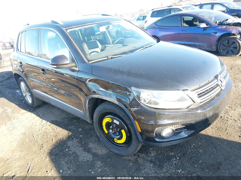 2013 VOLKSWAGEN TIGUAN SE | WVGAV7AXXDW536107 | UPCARS