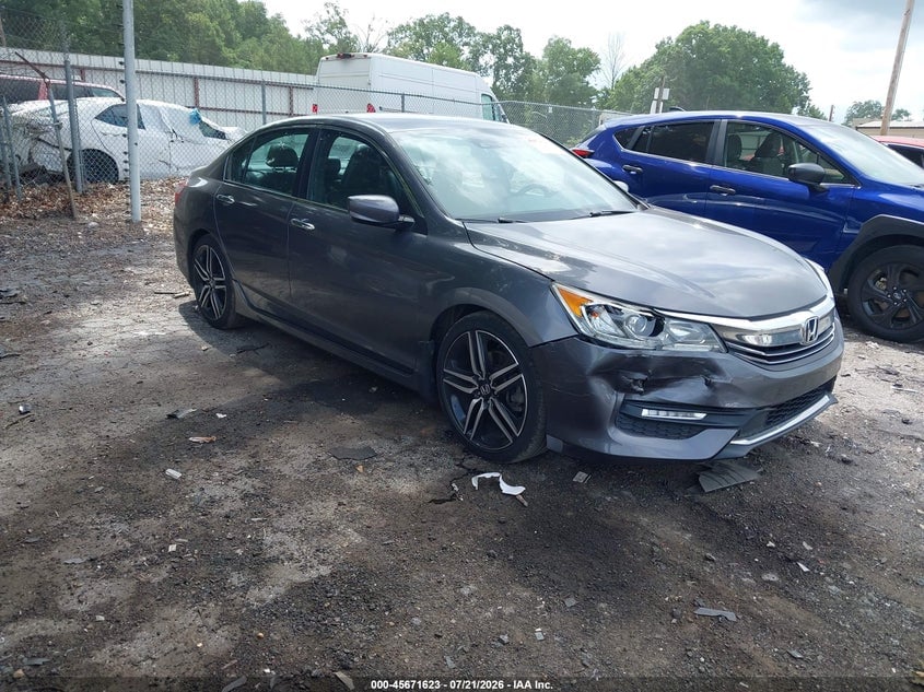 2017 HONDA ACCORD SPORT | 1HGCR2F62HA062677 | UPCARS