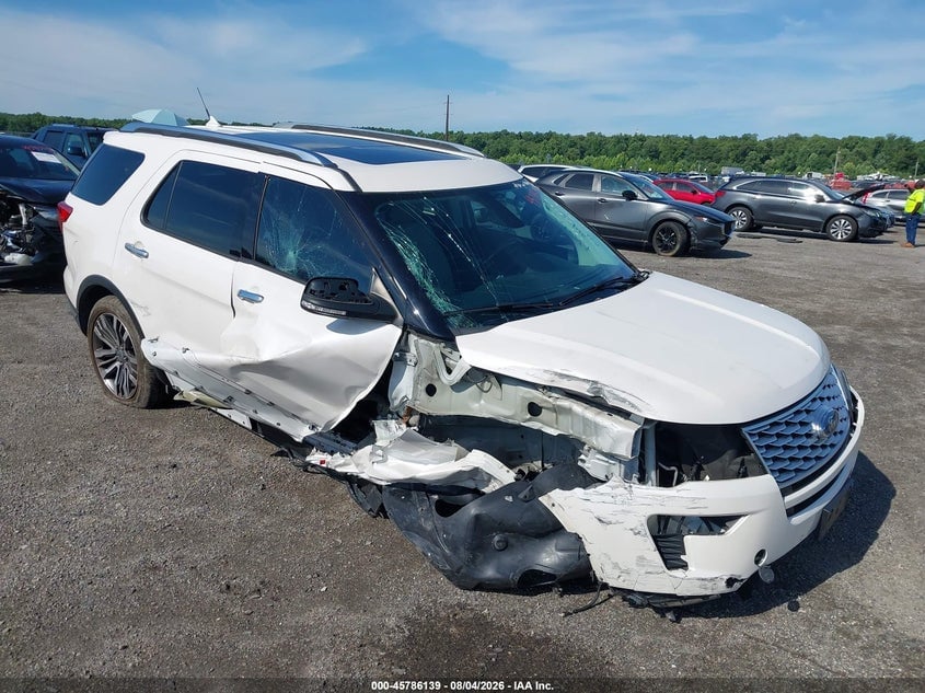 2018 FORD EXPLORER PLATINUM | 1FM5K8HT8JGA34575 | UPCARS