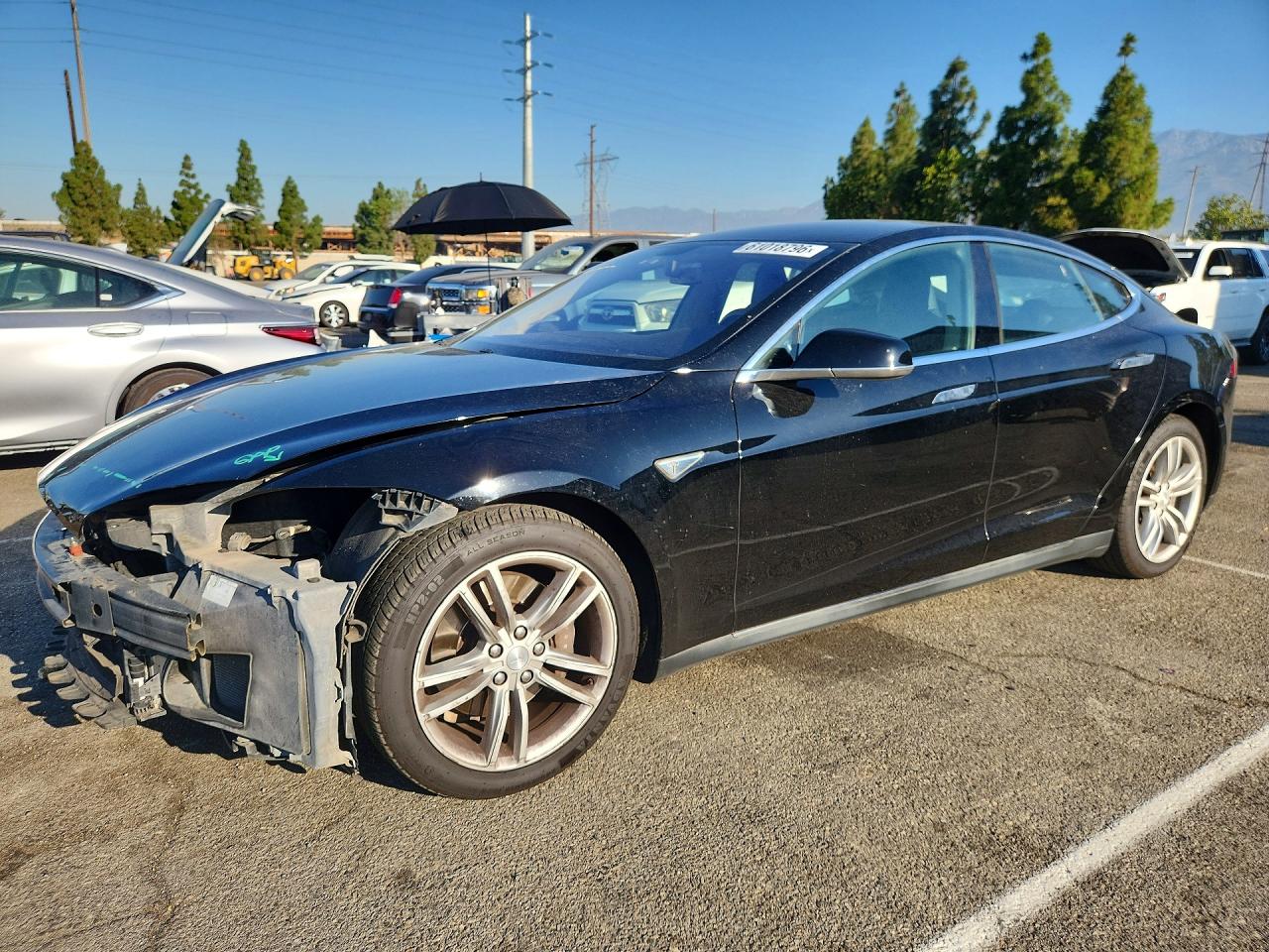 2014 TESLA MODEL S | 5YJSA1S15EFP44526 | UPCARS