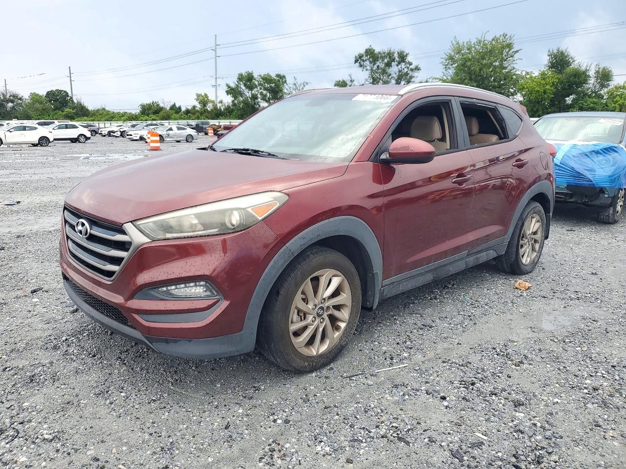 2016 HYUNDAI TUCSON SE | KM8J33A47GU030531 | UPCARS