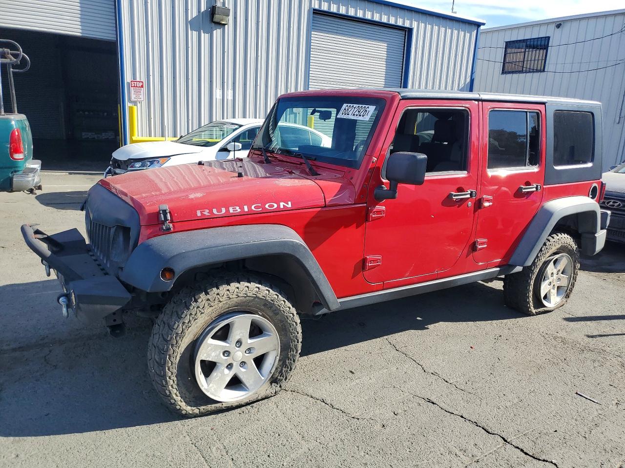 2008 JEEP WRANGLE RUBICON | 1J8GA69158L550680 | UPCARS