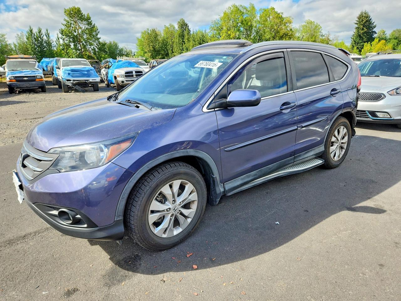 2012 HONDA CRV EXL | JHLRM4H77CC020126 | UPCARS