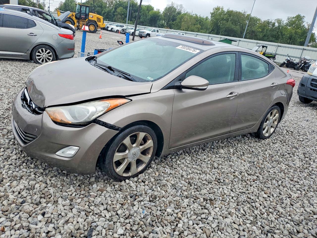 2012 HYUNDAI ELANTRA LIMITED | 5NPDH4AE1CH120957 | UPCARS