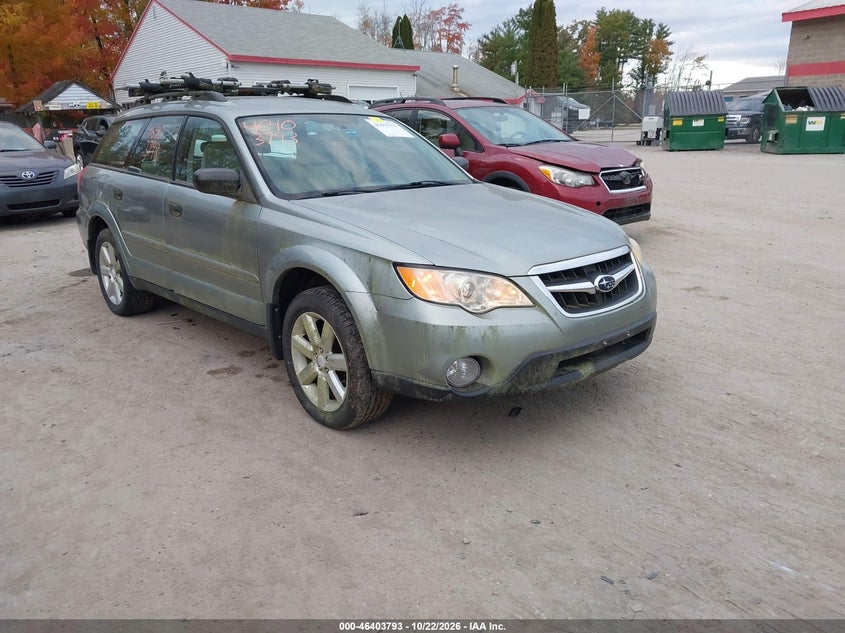 2009 SUBARU OUTBACK 2.5I | 4S4BP61C097344606 | UPCARS