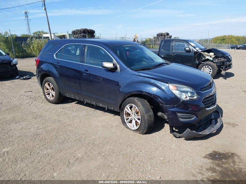 2017 CHEVROLET EQUINOX LS | 2GNALBEK0H1564496 | UPCARS